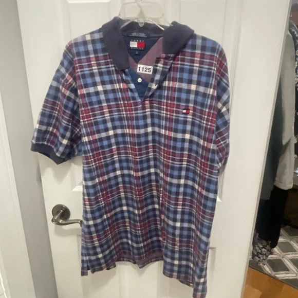 Tommy Hilfiger Classic Blue and Red Polo - Picture 5 of 12